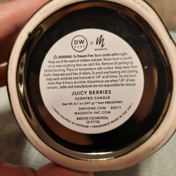 Rae Dunn Boo Candle - Picture 4 of 4